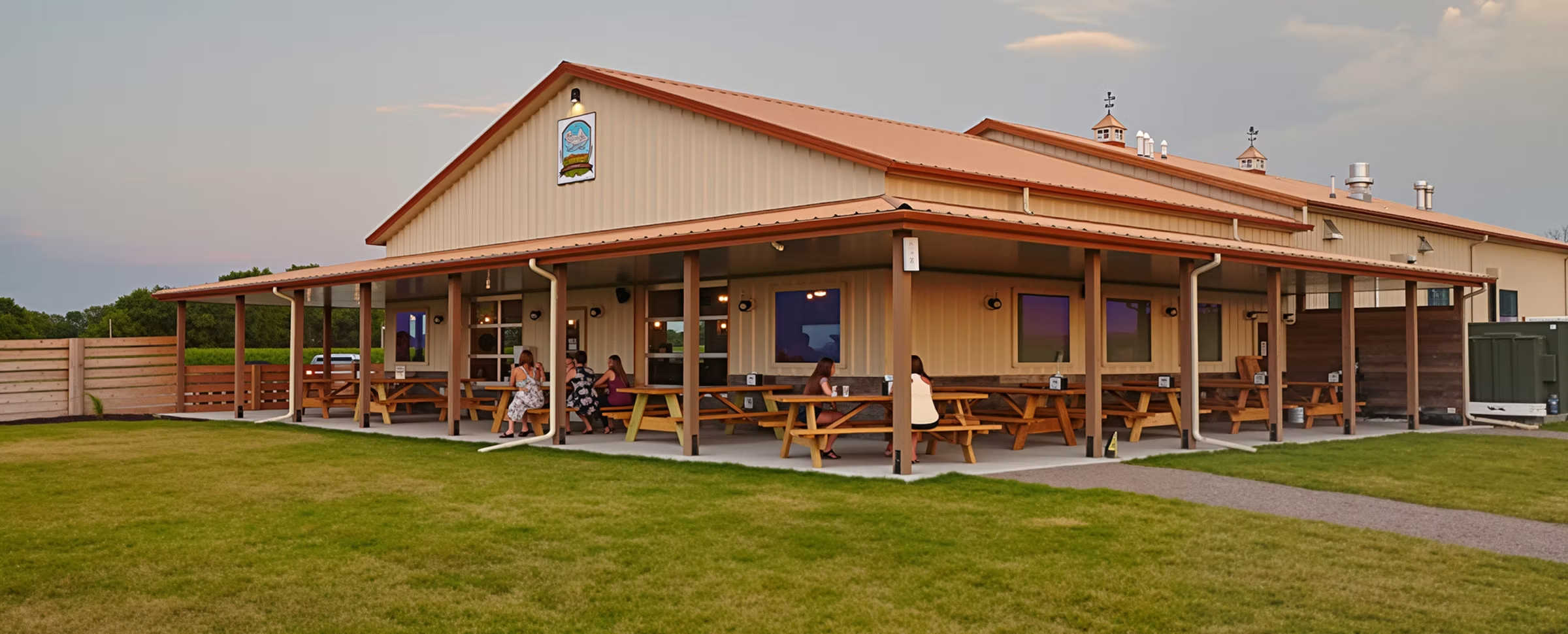 Pole barn Commercial building